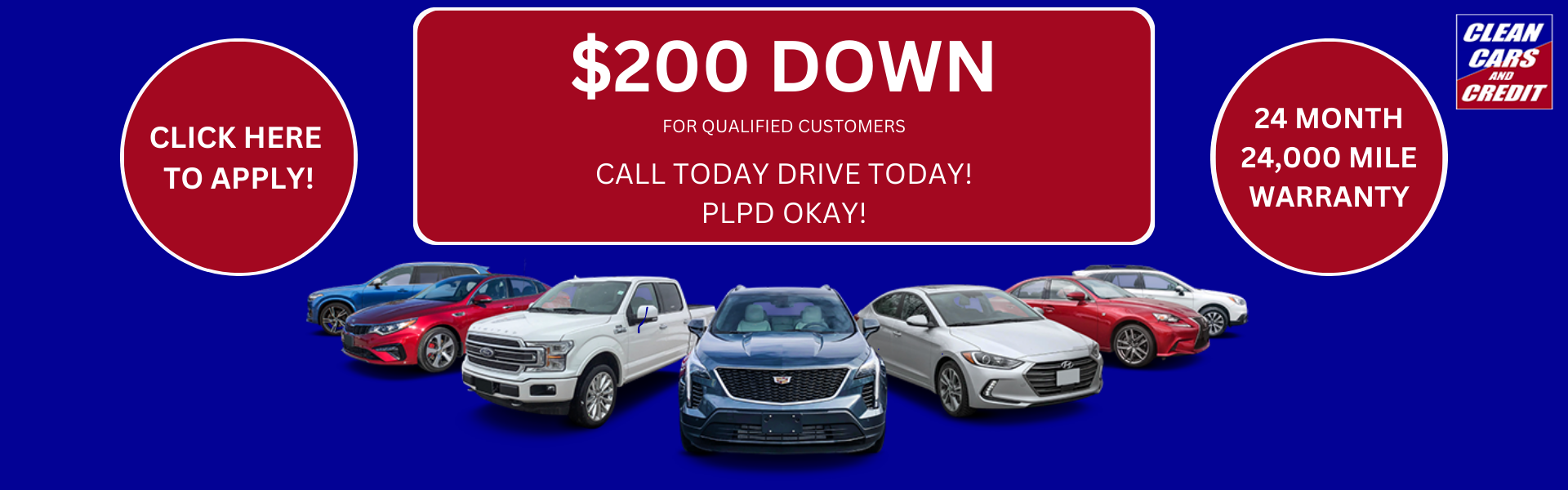 $200 down for qualified customers click to apply